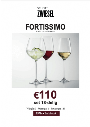 Schott Zwiesel Fortissimo set 18-delig